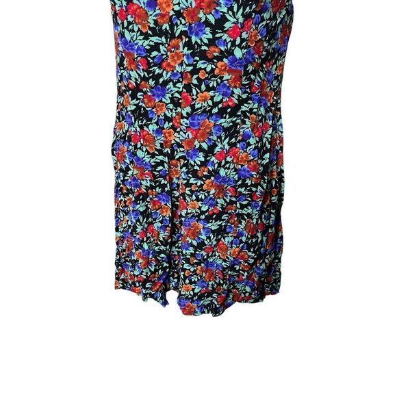 Vintage Selections Halter Top Flower Print Romper - Picture 3 of 7